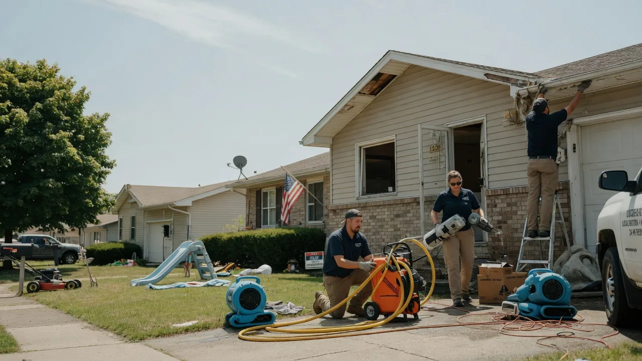 Water Damage Restoration in Fieldon, IL near me